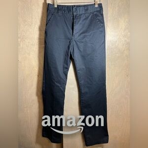 Amazon Essentials Men's Classic-Fit Stain & Wrinkle-Resistant Navy Pant 28x32